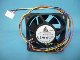 DELTA 6025 12V 0.72A AFB0612GH 60*60*25mm 4 line PWM double fan