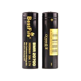 100% Original Bestfire 20700 Battery 3000mAh 50A High Drian Rechargeable Lithium Flat Top Batteries Fedex Free Shipping