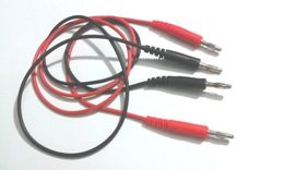 20 lot x 4mm Test Leads Plug to 4mm banana plug Patch Cable 85CM