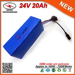 Smart 30A BMS Li-Ion 24V Electric Bicycle Battery Packs 20Ah Velo Electrique Scooter Lithium Ion Battery for 700W Motor