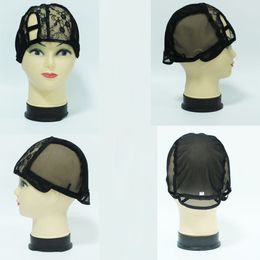 5PCS Right Left Middle U part wig caps for making wigs S/M/L Adjustable Strap On the Back