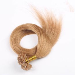 grade 7akeratin indian remy human hair 100g pack 1g s 200s lot color 613 u tip hair free tanglefree shedding