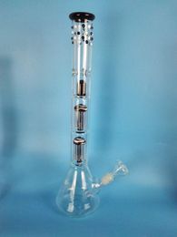 h:45CM d;12.5cm Triangular transparent glass glass water pipe water pipe