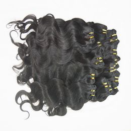 New Arrival processed Human Hair Extension Brazilian Hair Body Wave 10-28 inch 20pcs/lot