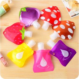 Wholesale- 5PCS 30ml Portable Mini Dispenser Bottle shower gel shampoo bottles travel essential Liquid Remover Hand Sanitizer Containers