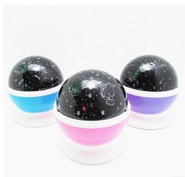 Rotating LED lamp Star Light Star Light Star Starry night light lamp creative romantic ocean