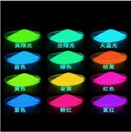 Wholesale- luminous glow powder super bright fluorescent powder luminous paint DIY materials 120 grams/lot pigment Noctilucent powder FPP