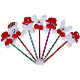 Korea Hot Products Christmas cartoon old head Christmas gifts wholesale school supplies prizes deals Ballpoint Pens