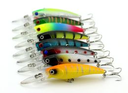 HENGJIA 8 Colours Fishing Lures Length 9CM Weight 8.3G Artificial Fishing Bait Tackle