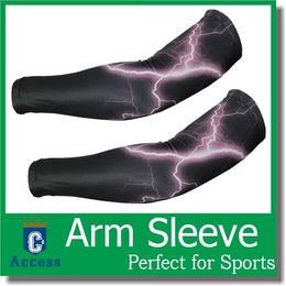 Professional Compression Sports UV Arm Sleeves Cycling Basketball Armguards