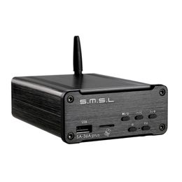 Freeshipping SA-36A Plus 30W TPA3118 Bluetooth AUX HIfi Audio Digital Amplifier Class d Power Amplifier Support TF card/USB/U Disc Input