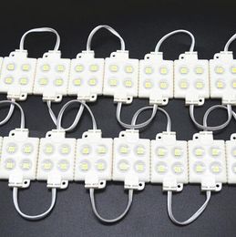 SMD5050 led injection module outdoors ad light DC12V 4leds led module string light waterproof led light module