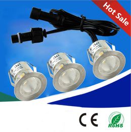 The micro led decklight stainless steel buried lights waterproof small power buried ground lamp hand in hand 32mm Deluxe