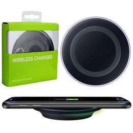 Universal Circle Wireless Charger Ultrathin USB Cable Chargers Portable Cell Phone Chargers for Using at home office