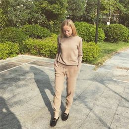 cashmere tracksuit set