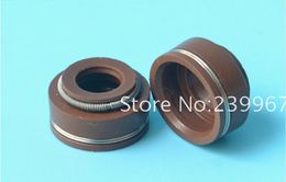 10 X Valve stem seal for Honda GX240 GX270 GX340 GX390 GXV340 GXV390 270CC 13HP 389CC 6.5KW EC6500 7500 generator free shipping