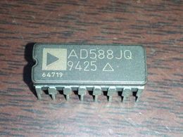 AD588JQ . AD588 , Electronic Components ICs 2-OUTPUT THREE TERM VOLTAGE REFERENCE, 10 V , CDIP16 . dual in-line 16 pin dip ceramic package Integrated circuits Chips