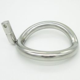 Chastity Device Ring NEW Super Small Stainless Steel Male Chastity Device Cock Cages Additional Ring Cock Ring Size Choose Adult Sex Toys