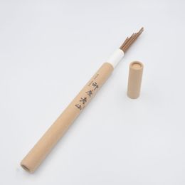 -Un barril 10g sobre 37 Sticks India Laoshan palo de incienso de sándalo para calmar los nervios, meditación, enfoque, aroma duradero
