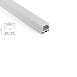 50 X 1M sets/lot factory supplier Aluminium led channel and deep square profile extrusion for ceiling or Recessed wall light