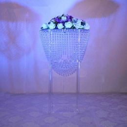 large acrylic flower vase wedding decorative vase tall with strong base