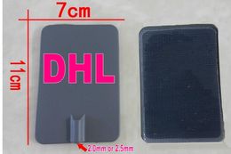dhl 7*11cm Large TENS Electrode Long Life Silicone Rubber Pin Type Gel Pads