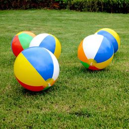 30cm 6 Colour inflatable ball toy summer inflatable swim pool float balls kids beach water toys children play for fun floats