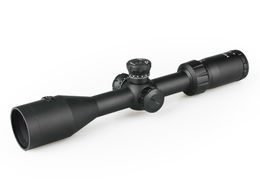 PPT Scope 3-9x42 LE Tactical Rifle Scope With Red Laser Hunting Laser Sight Outdoor Viewfinder CL1-0182