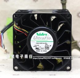 NIDEC C80V12BS1AJ-70 12V 4.68A 80*80*89 8CM violent car booster cooling fan