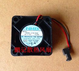 Original NMB 4020 5V 0.34A 40*40*20MM 1608KL-01W-B40 2 wire switch heat sink fan