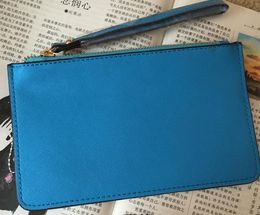 30 colors brand designer wallets wristlet card holder women Fashion Leather High quality Zippy coin purse clutch bags zipper Luxur235J