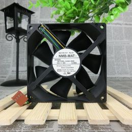 NMB 3610RL-04W-S66 90*90*25 9 cm 12V 0.56A 4 wire temperature control cabinet cooling fan