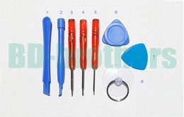 8 in 1 Good Quality Precise Screwdriver Repair Pry Kit Opening Tools With For iPhone Samsung 600sets/lot