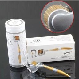 192 Titanium Needles ZGTS Derma Roller Skin roller for Cellulite Anti Aging Age Pores Refine