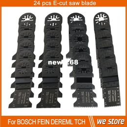 free shipping 24 pcs 32-45mm Oscillating Multi Tool saw blades fit for TCH,Fein,Dremel etc,multifunction power tool,wood cutting