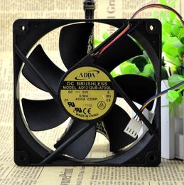 ADDA AD1212UB-A73GL 120*120*25 0.50A 12CM 4 wire double ball large air volume chassis fan