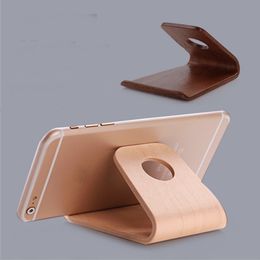 Universal Phone Holder made of Walnut Beech Wood for IPhone, Samsung, Huawei