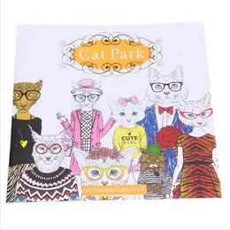 Cat Paradise Coloring Book For Adults Children Livro Livre Libros Livros Antistress Drawing Secret Garden Colouring