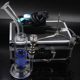 D-Nail Digital Electronic D Nail Heating coil Flat Titanium Nails Colour Glass Bong For Oil Rigs Glass Rig