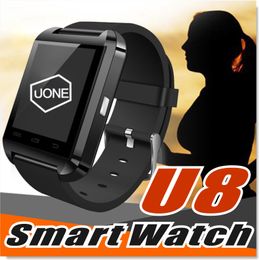 U8 Smart Watch Smartwatch Wrist Watches with Altimeter and motor for smartphone Samsung S8 Pluls S7 edge Android Cell Phone