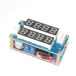Free shipping 5A Constant Current/Voltage LED Driver Battery Charging Module Voltmeter Ammeter TK1210