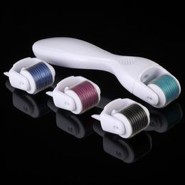 Micro Derma Roller 600 Dermaroller Micro Needles Derma Rollers Replaceable Dermaroller Skin Beauty Roller Stretch Marks Acne Scar Therapy