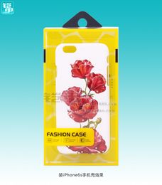 200pcs Wholesale Price Customised plastic mobile phone case packaging / cell phone case packaging box for iPhone 6s/7/7 plus Note 7