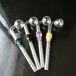 Colour skull curved pot   , Wholesale Glass Bongs Accessories, Glass Water Pipe Smoking, Free Shipping