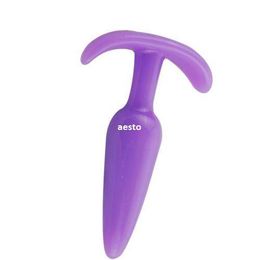 Mini Anal Butt Plug Sex Toy anchor Female Male JELLY Prostate Massager 3 Color #R591