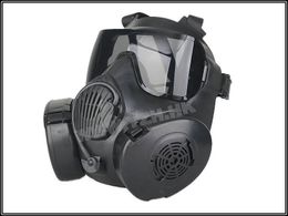 NEW Biochemical protective tactics masks Double Gas Mask protection filter Chemical Respirator Face Mask Black/green/Tan