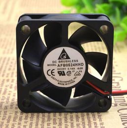 DELTA 5cm 50*50*20 AFB0524HHD 24V 0.14a 2 wire inverter cooling fan