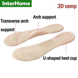 3D Stereoscopic Transverse Arch Support Sport Insoles Improve Pain Relief Foot Discomfort Orthopaedic Sevenths Pad Feet Care