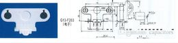 Double head G13 T8 lamp holder @ lamp bases for led light tube etc