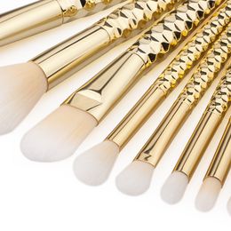 Wholesales Professional 8pcs Tyrant Gold Brush Kit Favose Nice Makeup Brush Set Unique Make up Tools Cute